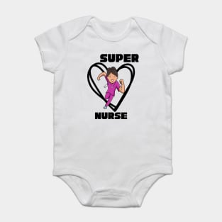 Certified Nurses Day -super nurse Baby Bodysuit